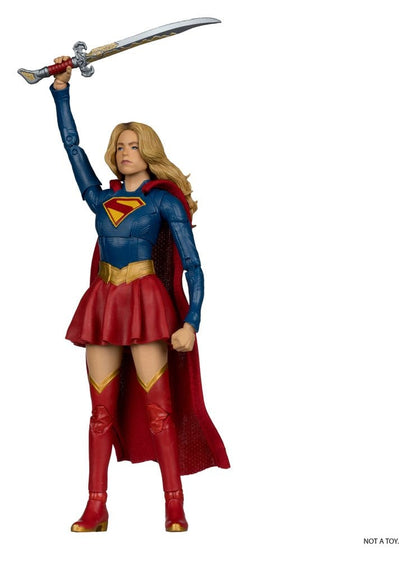 Supergirl (2026) DC Theatrical Deluxe Edition actiefiguur Supergirl & Baby Krypto 17 cm
