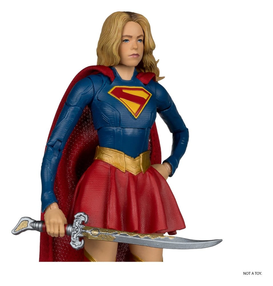Supergirl (2026) DC Theatrical Deluxe Edition Action Figure Supergirl e Baby Krypto 17 cm