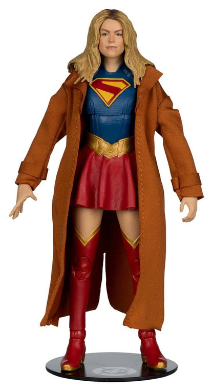 Supergirl (2026) Figurine DC Theatrical Deluxe Edition Supergirl & Krypto (Gold Label) 17 cm