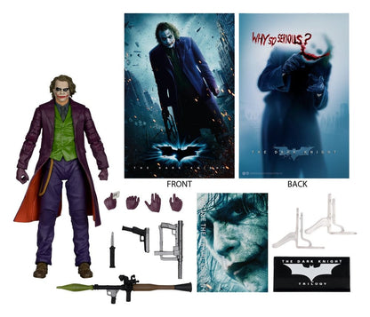 The Dark Knight DC Multiverse Deluxe Theatrical Edition Actiefiguur Joker 18 cm