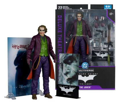 The Dark Knight DC Multiverse Deluxe Theatrical Edition Actiefiguur Joker 18 cm