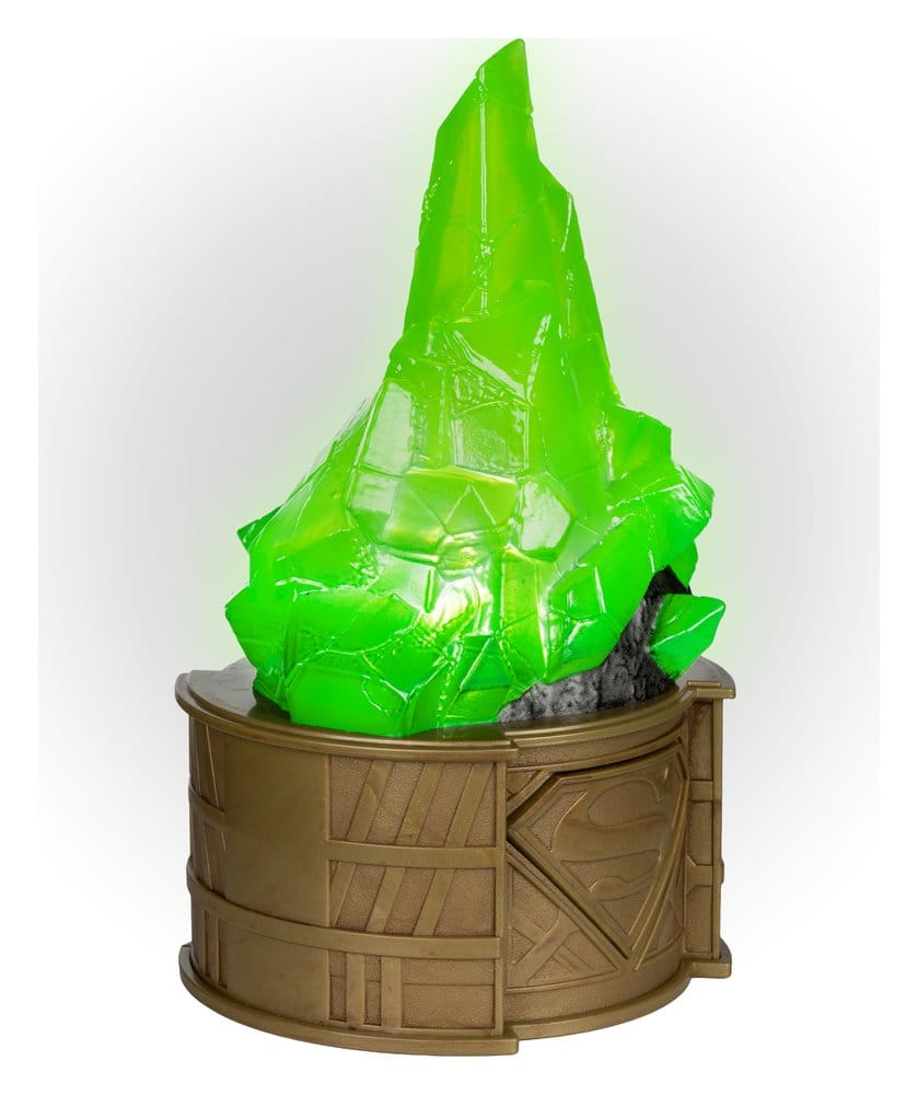 Superman DC Direct Replica 1/1 Kryptonite Display (Guld Label) 18 cm