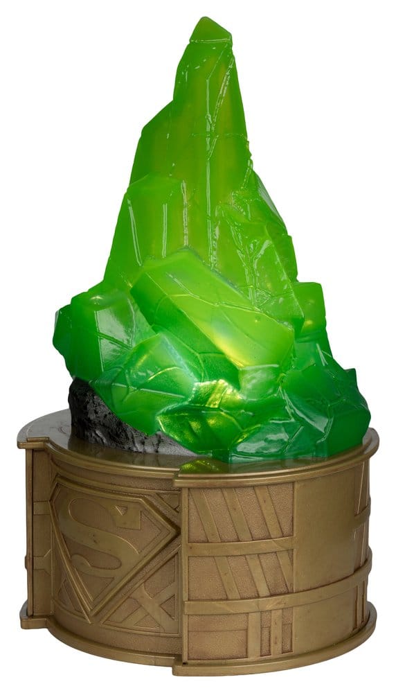 Superman DC Direct Replica 1/1 Kryptonite Display (Guld Label) 18 cm