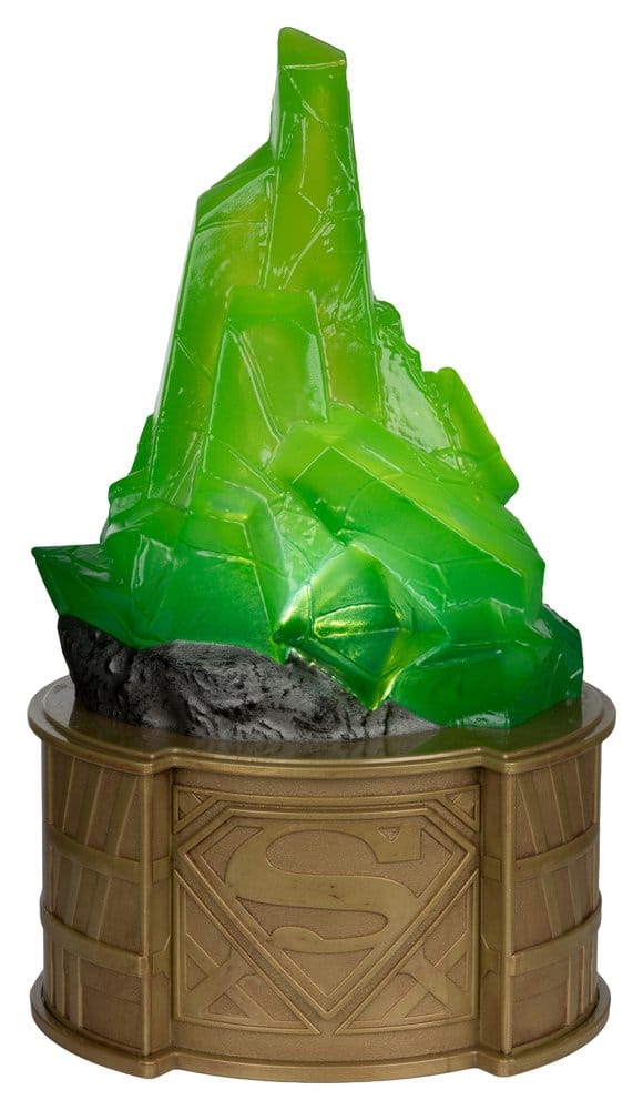 Superman DC Direct Replica 1/1 Kryptonite Display (Guld Label) 18 cm