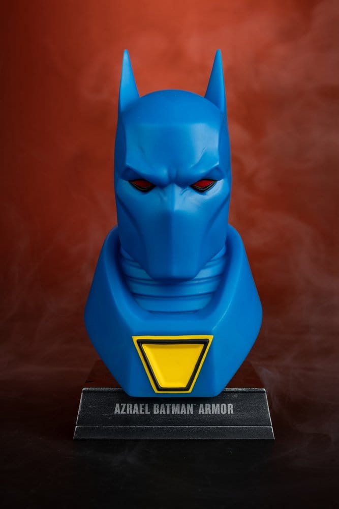 Batman DC Direct Mini-Replica 1/3 Azrael Batman Mask (Batman: Knightfall) (Collezione Gold Label) 18 cm
