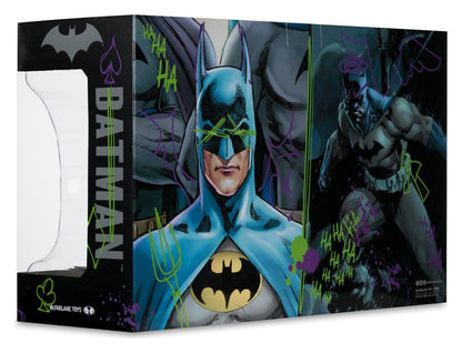 Batman DC Direct Mini Réplique 1/3 2-pack Batman Cowls Hush & Knightfall (Jokerized) (Gold Label) 18 cm