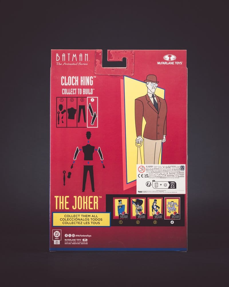 Batman: Animirana serija DC Direct Build-A Akcijske figure Wave 7 Joker 15 cm
