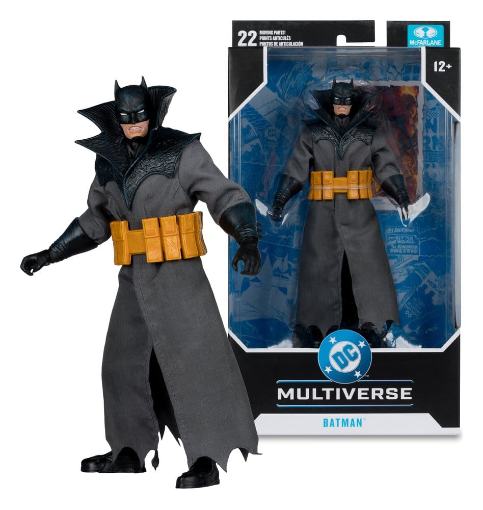 DC Multiverse Aksiyon Figürü Damian Batman (Bethlehem Batman) 18 cm