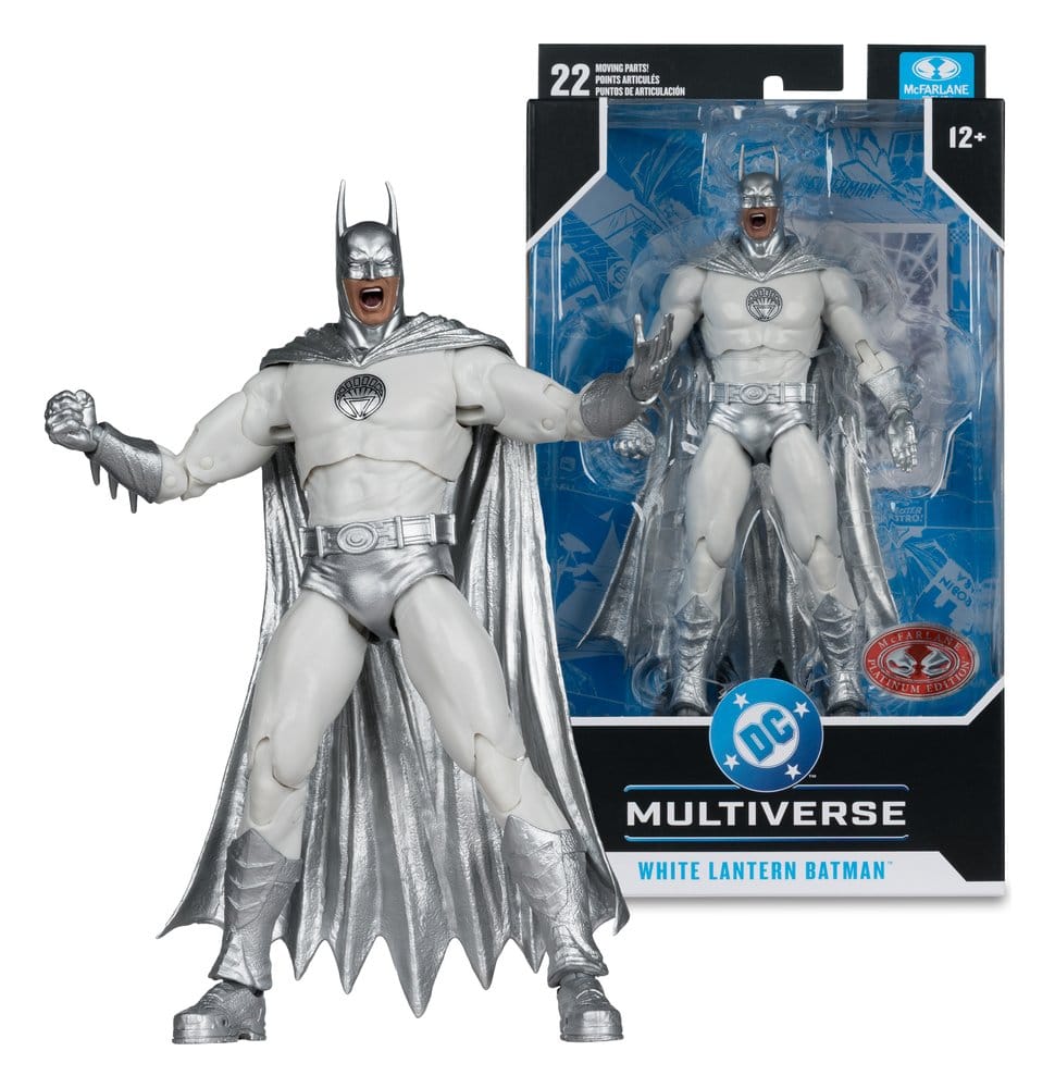 DC Multiverse Actiefiguur White Lantern Batman (Brightest Day) (Red Platinum Edition) 18 cm