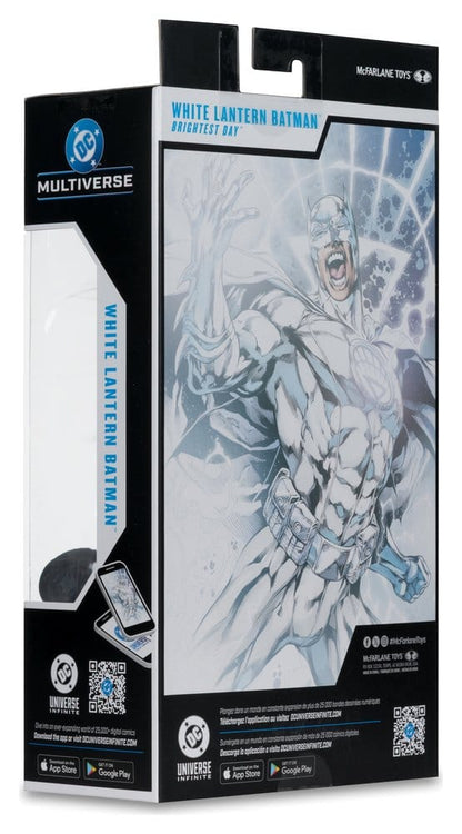 DC Multiverse Actiefiguur White Lantern Batman (Brightest Day) (Red Platinum Edition) 18 cm