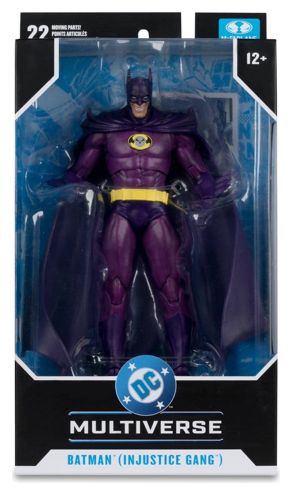 DC Multiverse Aksiyon Figürü Batman (Adaletsizlik Çetesi) (JLA: Rock of Ages) (Red Platinum Edition) 18 cm
