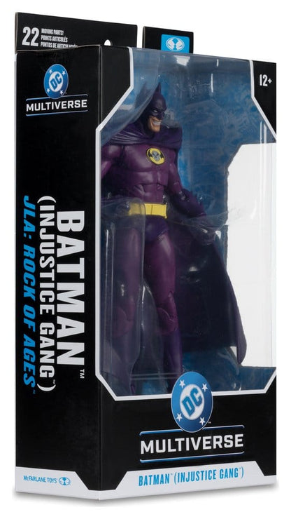 DC Multiverse Aksiyon Figürü Batman (Adaletsizlik Çetesi) (JLA: Rock of Ages) (Red Platinum Edition) 18 cm