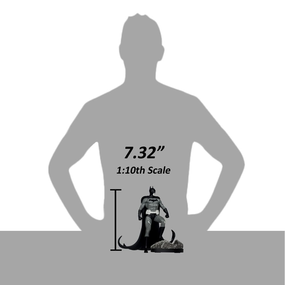 DC Direct Kip 1/10 Batman by Bjorn Barends (crno bijela) 18 cm