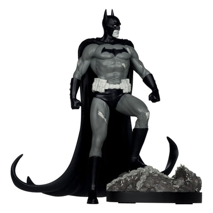 DC Direct Statue 1/10 Batman af Bjorn Barends (Sort Hvid) 18 cm
