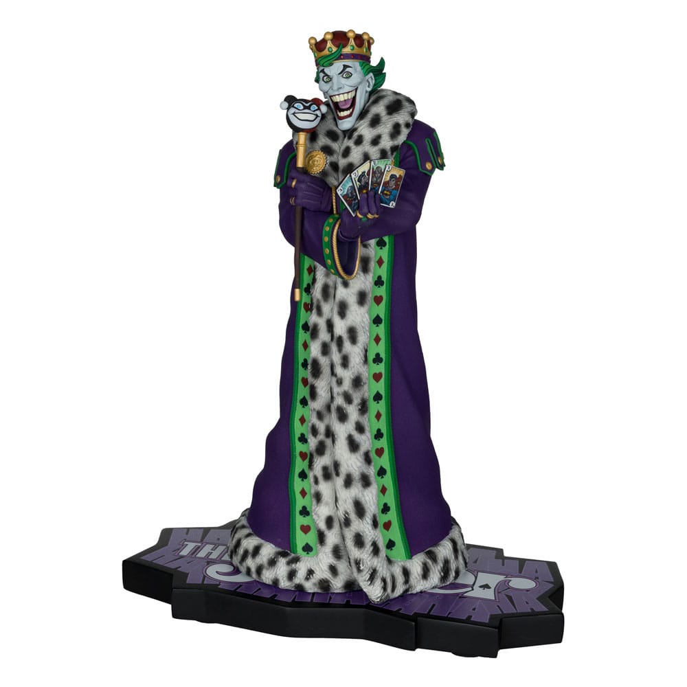 DC Direct Heykeli 1/10 Joker Mor Çılgınlığı: Joker, Ed McGuiness 19 cm