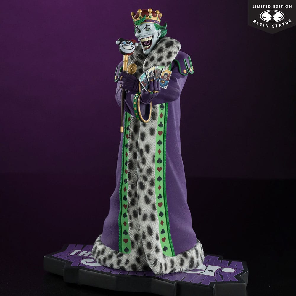 DC Direct Heykeli 1/10 Joker Mor Çılgınlığı: Joker, Ed McGuiness 19 cm