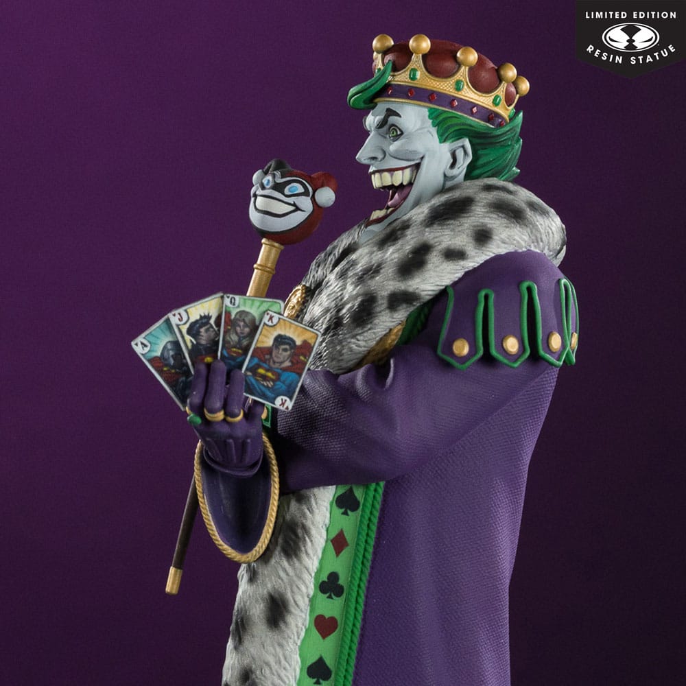 DC Direct Heykeli 1/10 Joker Mor Çılgınlığı: Joker, Ed McGuiness 19 cm