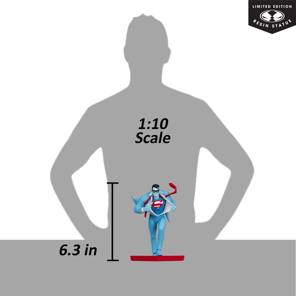 DC Direct Standbeeld 1/10 Superman Rood en Blauw: Superman van Clayton Henry Limited Edition 16 cm