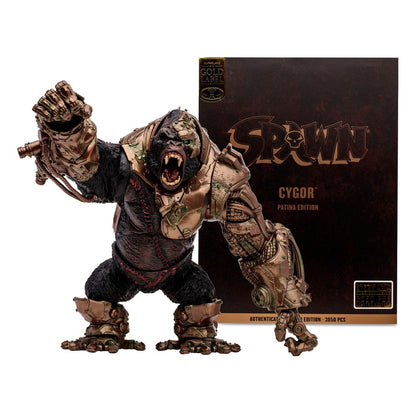 Spawn Megafig Action Figure Cygor Patina Edition (Gold Label) 30 cm