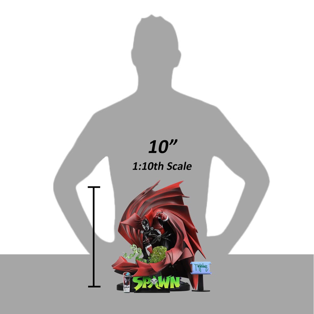 Spawn Statue 1/10 Spawn #1 (Black White & Red All Over) 24 cm