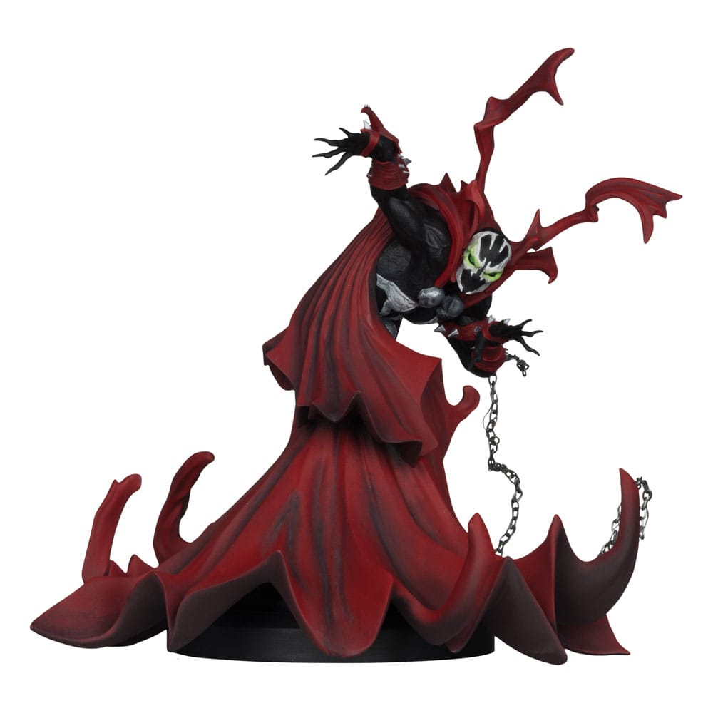 Statua di Spawn 1/10 Spawn ispirata all'arte di Greg Capullo (nero bianco e rosso all over) 21 cm