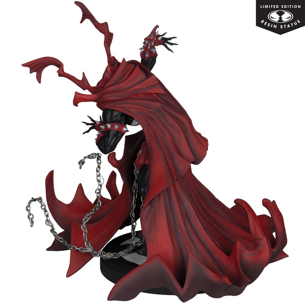 Statua di Spawn 1/10 Spawn ispirata all'arte di Greg Capullo (nero bianco e rosso all over) 21 cm
