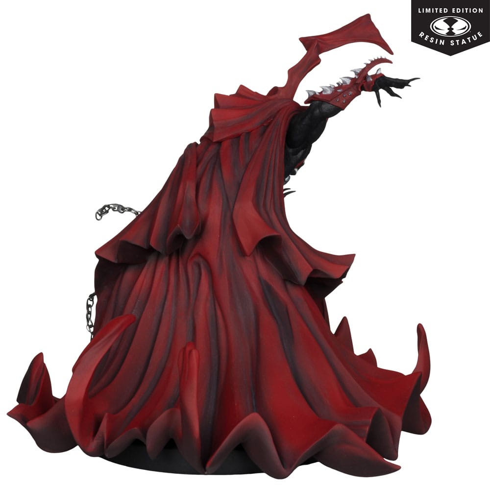 Statua di Spawn 1/10 Spawn ispirata all'arte di Greg Capullo (nero bianco e rosso all over) 21 cm