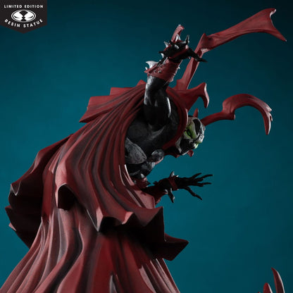 Statua di Spawn 1/10 Spawn ispirata all'arte di Greg Capullo (nero bianco e rosso all over) 21 cm