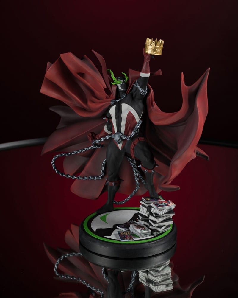 Estatua de Spawn 1/10 Spawn #301 por Todd McFarlane (blanco negro y rojo por todas partes) 24 cm