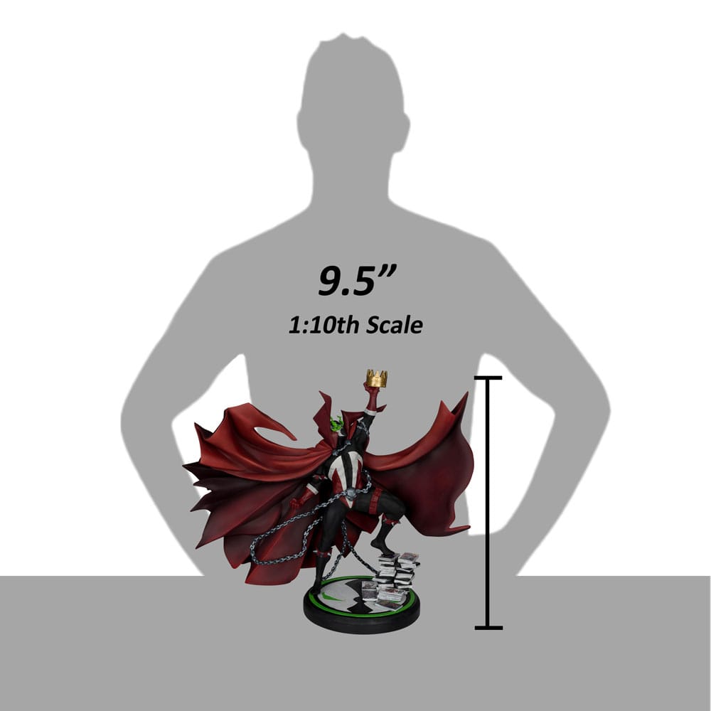 Estatua de Spawn 1/10 Spawn #301 por Todd McFarlane (blanco negro y rojo por todas partes) 24 cm