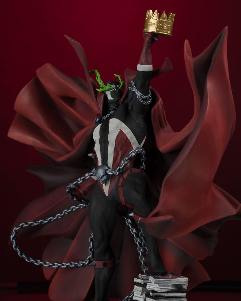 Estatua de Spawn 1/10 Spawn #301 por Todd McFarlane (blanco negro y rojo por todas partes) 24 cm