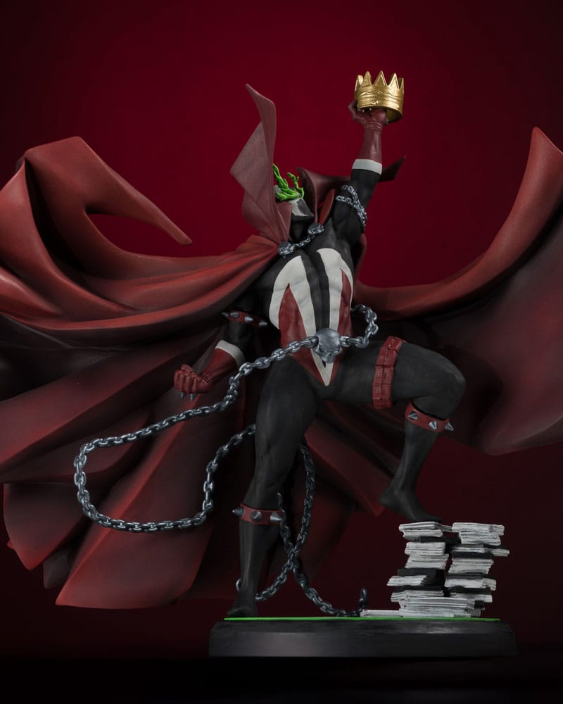 Estatua de Spawn 1/10 Spawn #301 por Todd McFarlane (blanco negro y rojo por todas partes) 24 cm