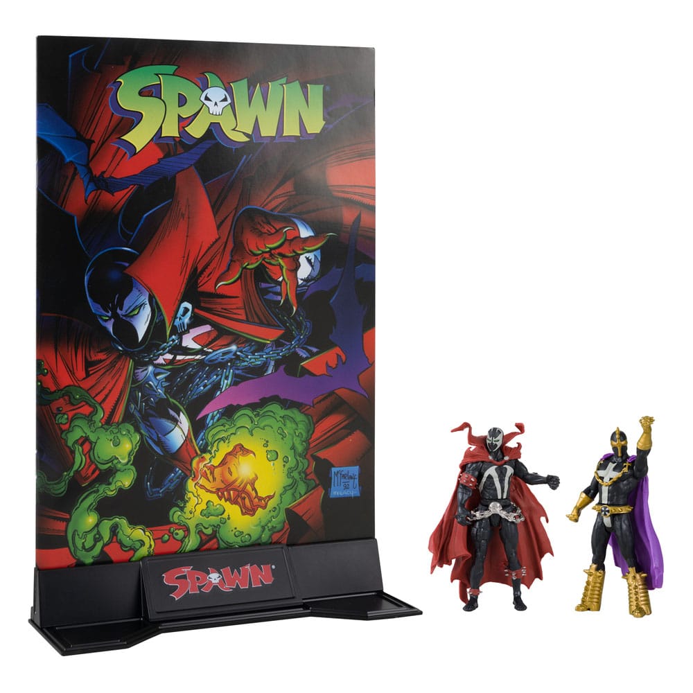 Spawn Action Figures 2-Packs Spawn & Anti-Spawn (Spawn #1) 8 CM Sortiment (6)