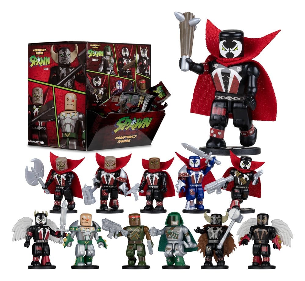 Spawn Construction Figures Borsa cieca Espositore da 5 cm (36)
