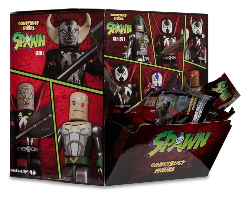 Spawn Construction Figures Borsa cieca Espositore da 5 cm (36)