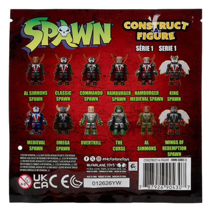 Spawn Construction Figures Borsa cieca Espositore da 5 cm (36)