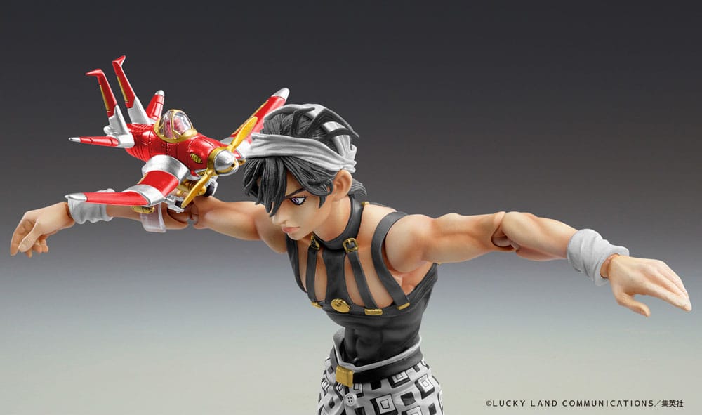 JoJo's Bizarre Adventure Part 5: Golden Wind Action Figure Chozokado (Narancia Ghirga & As Ver. Black) 15 cm