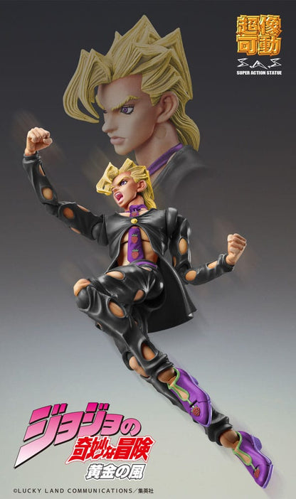 JoJo's Bizarre Adventure Part 5: Golden Wind Action Figure Chozokado (Pannacotta Fugo Ver. Black) 15 cm