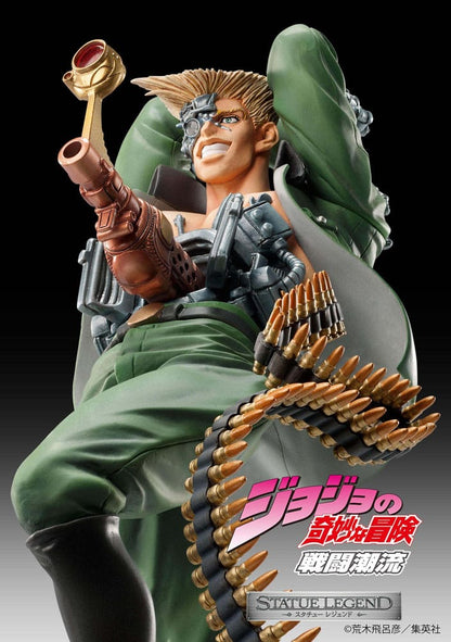 JoJo's Bizarre Adventure Part 2 : Battle Tendency Statue Legend PVC Statue Rudol von Stroheim 18 cm