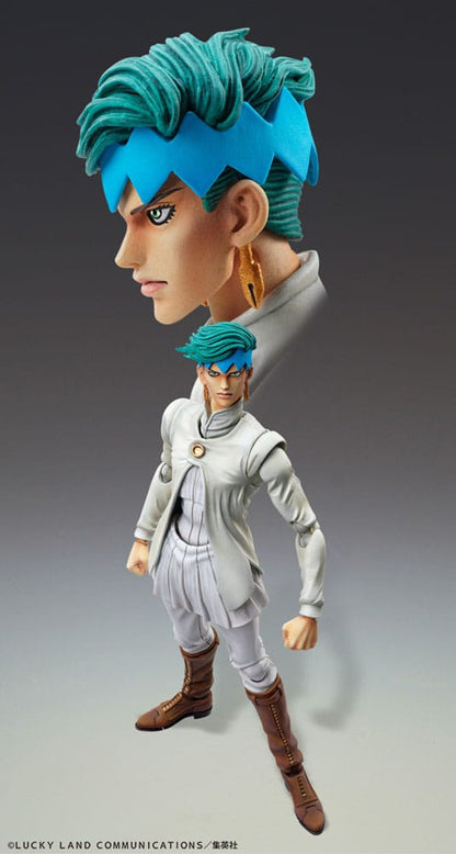 JoJo's Bizarre Adventure Del 4: Diamond er uknuselig actionfigur Chozokado Rohan Kishibe Ver. 2 15 cm