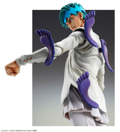 JoJo's Bizarre Adventure Del 4: Diamond er uknuselig actionfigur Chozokado Rohan Kishibe Ver. 2 15 cm