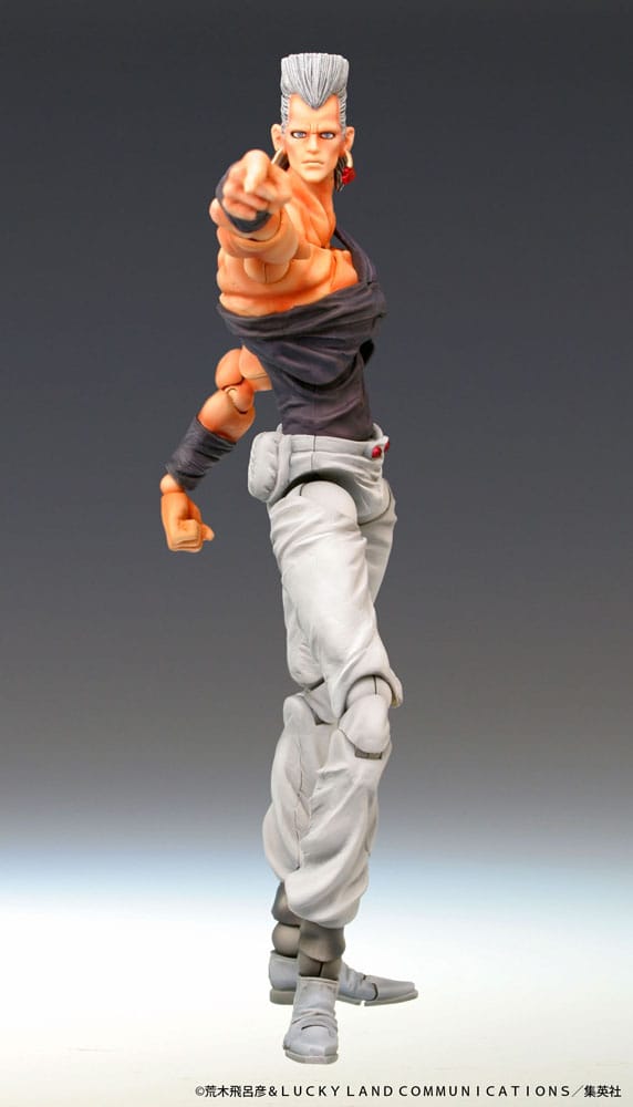 JoJo's Bizarre Adventure Super Action Action Figure Chozokado (Jean Pierre Polnareff) 16 cm (re-run)