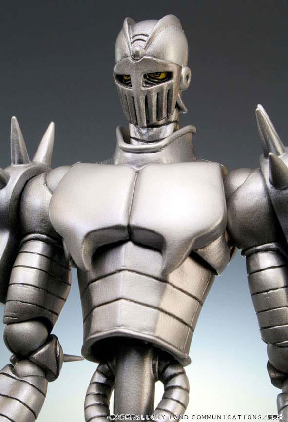 JoJo's Bizarre Adventure Super Action Action Figure Chozokado (Silver Chariot) 16 cm (re-run)