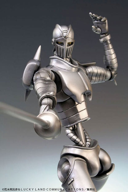 JoJo's Bizarre Adventure Super Action Action Figure Chozokado (Silver Chariot) 16 cm (re-run)