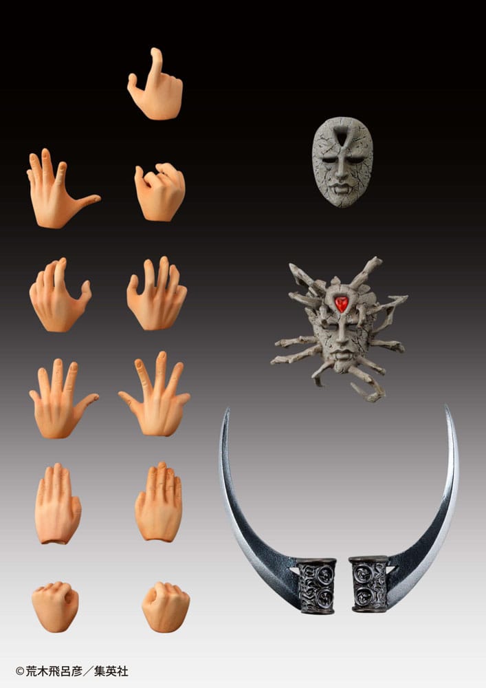 JoJo's Bizarre Adventure Superactie-actiefiguur Chozokado Kars 17 cm