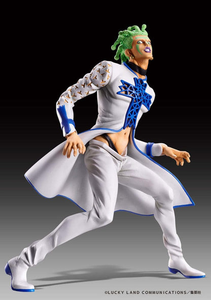 Jojo's Tuhaf Macera Bölüm 5 Altın Rüzgar Heykeli Efsanesi PVC heykel Cioccolata 17 cm