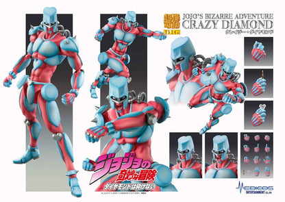Jojo's Tuhaf Macera Part4 Süper Aksiyon Figürü Chozokado Big (Crazy Diamond) 22 cm