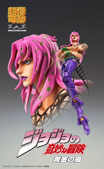 JoJo's Bizarre Adventure Part5 Super Action Action Figure Chozokado (Diavolo) (re-run) 15 cm