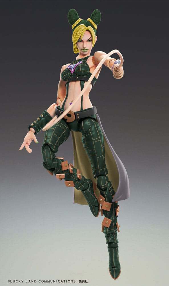 JoJo's Bizarre Adventure Part 6 Stone Ocean Super Action Action Figure Chozokado Jolyne Cujoh Third 15 cm