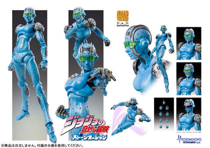 JoJo's Bizarre Adventure Part 6 Stone Ocean Super Action Action Figure Chozokado S·F 16 cm